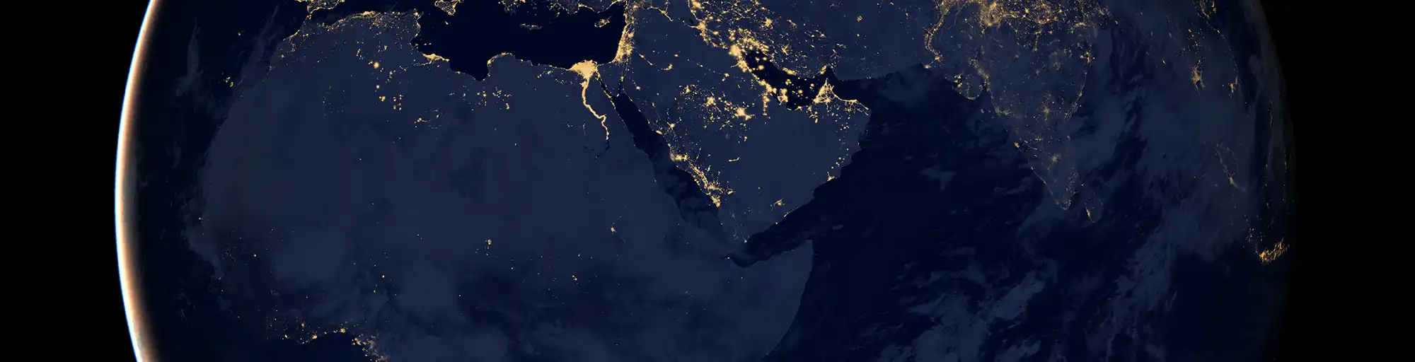 city lights Africa