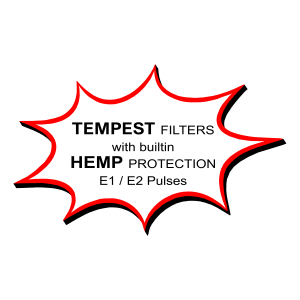 HEMP Tempest Filters Silicon CPV HEMP Tempest Filters