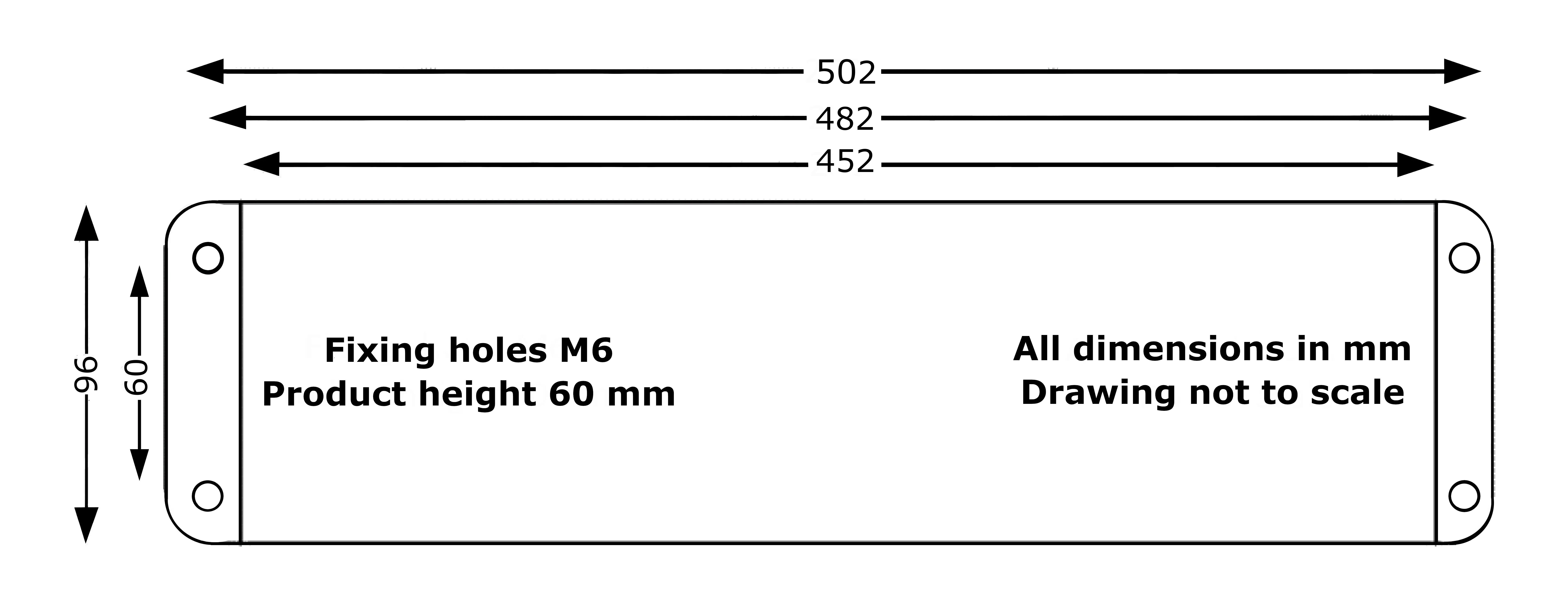 Silicon CPV - TEMPEST Pluggable Filter -16A6S dimensional data