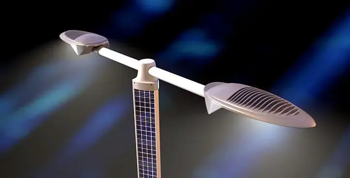 Pyramid streetlight