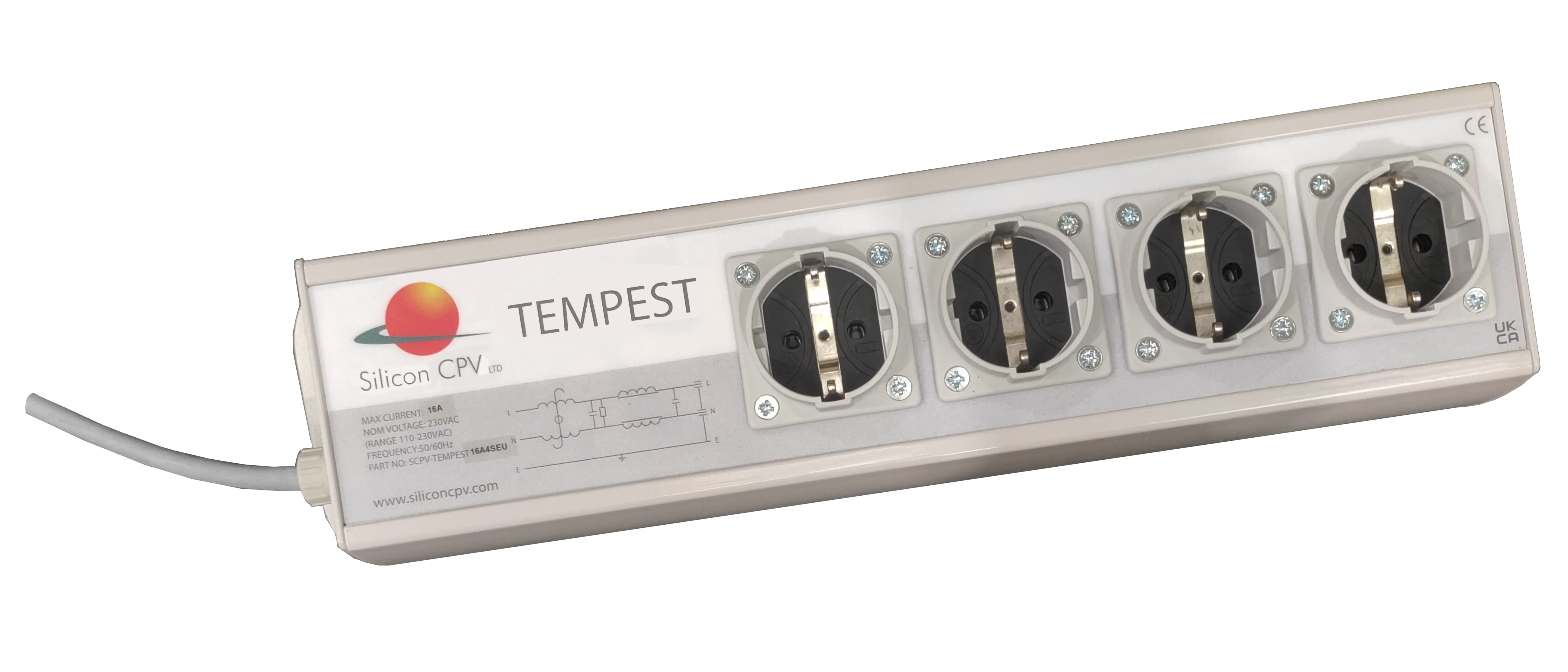 Silicon CPV - TEMPEST Pluggable Filter -16A4S -EU