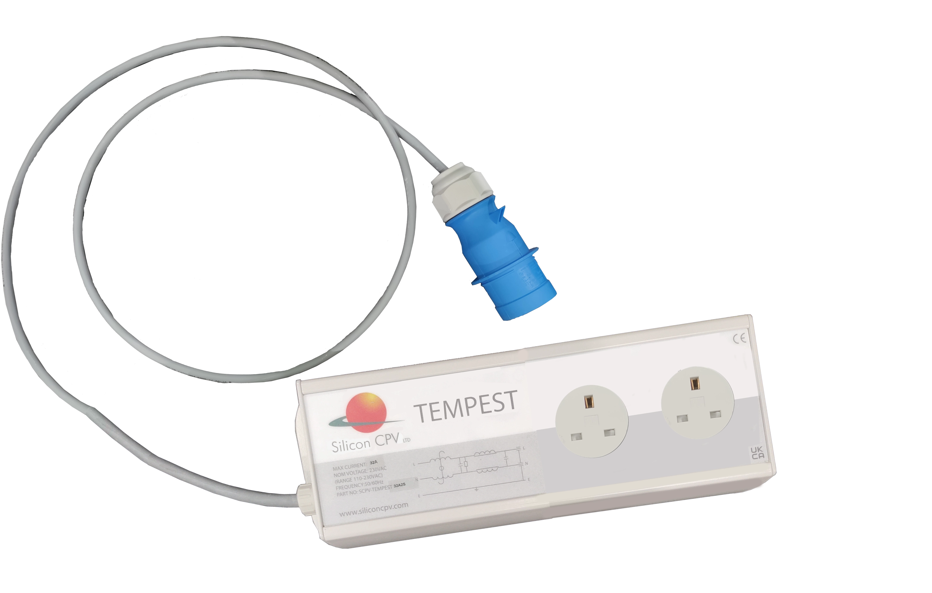 Silicon CPV - TEMPEST Pluggable Filter -32A2S