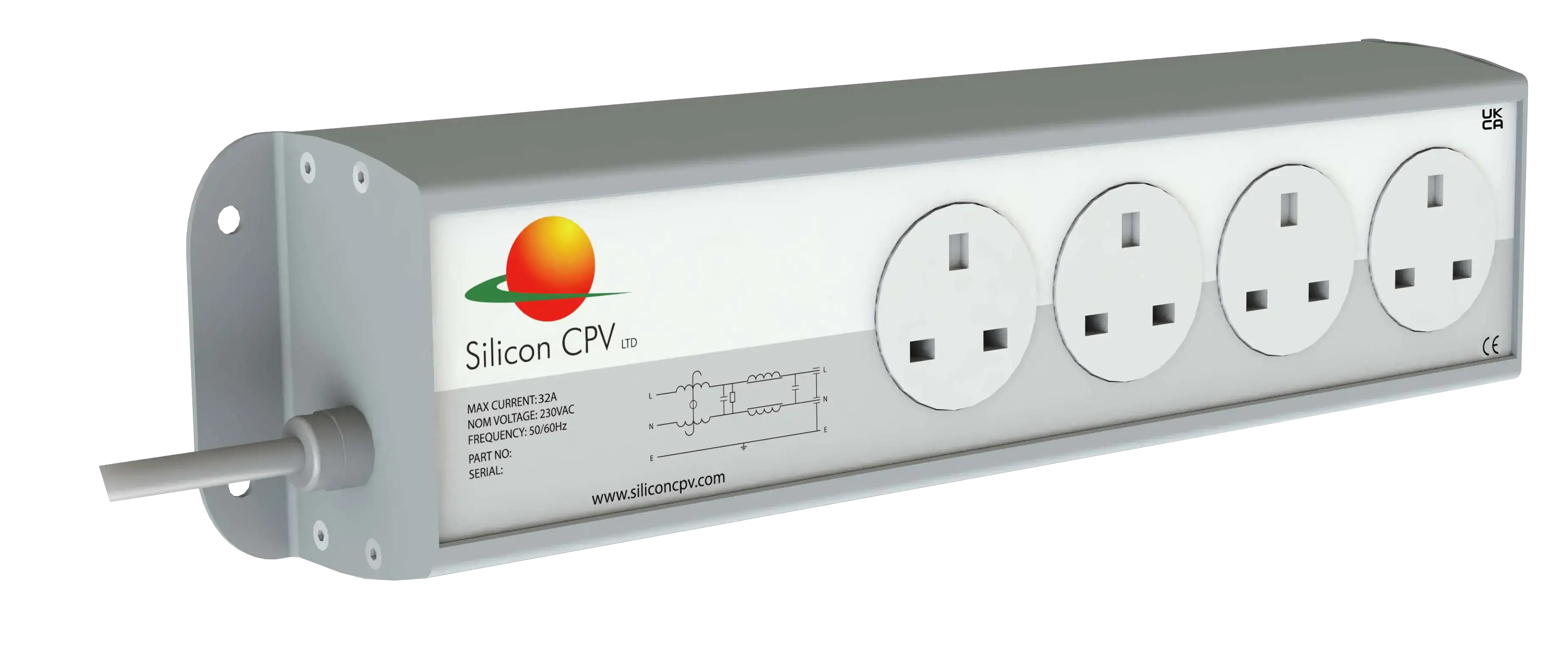 Silicon CPV - TEMPEST Pluggable Filter -32A4S